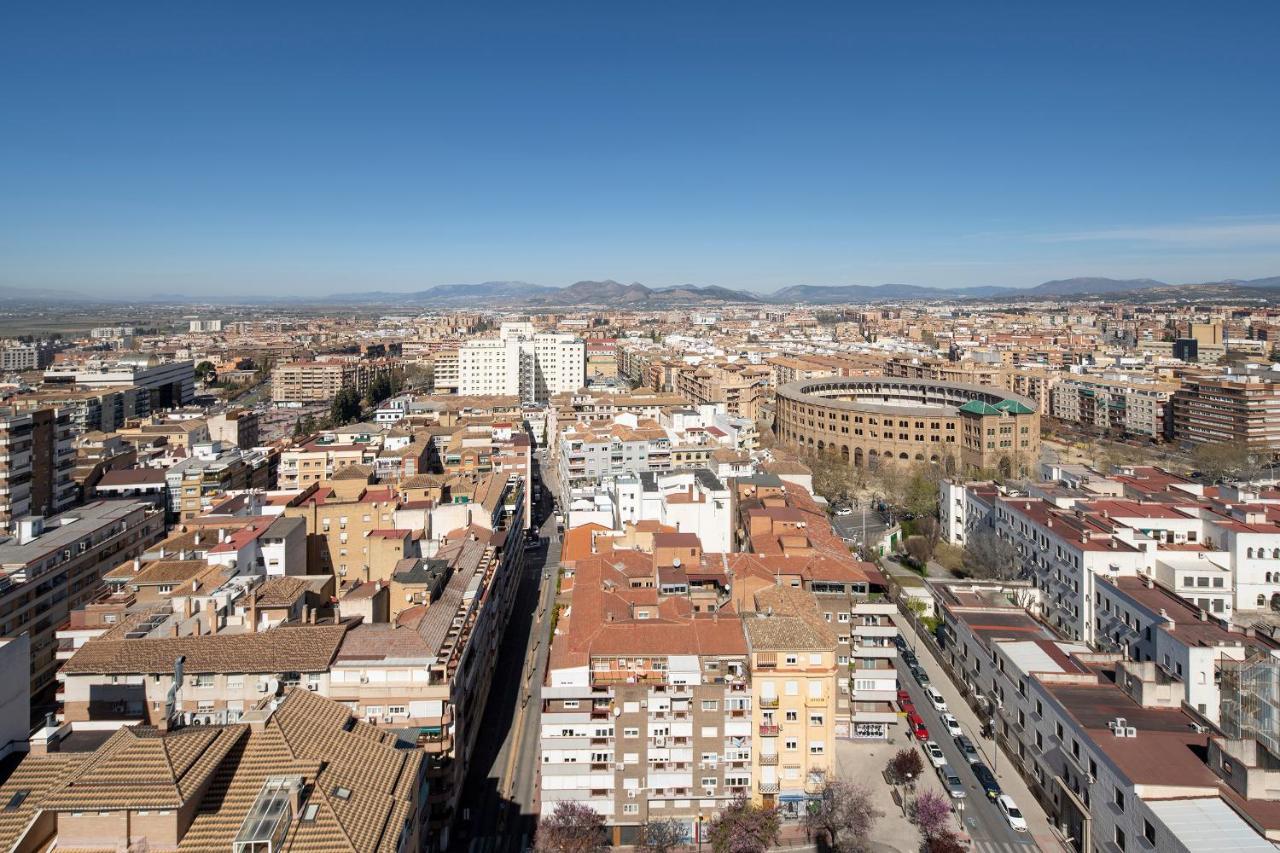 Atico Top Granada, Penthouse, 18-19Th Floor, City Centre, Views, Terrace, Free Parking Extérieur photo