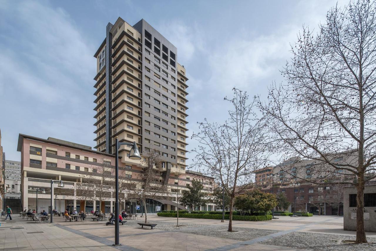 Atico Top Granada, Penthouse, 18-19Th Floor, City Centre, Views, Terrace, Free Parking Extérieur photo