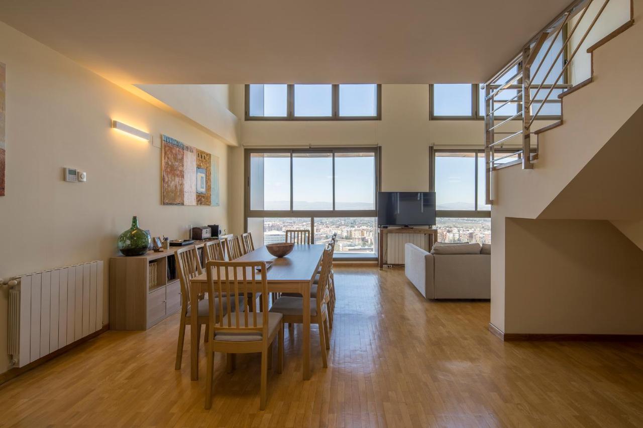 Atico Top Granada, Penthouse, 18-19Th Floor, City Centre, Views, Terrace, Free Parking Extérieur photo